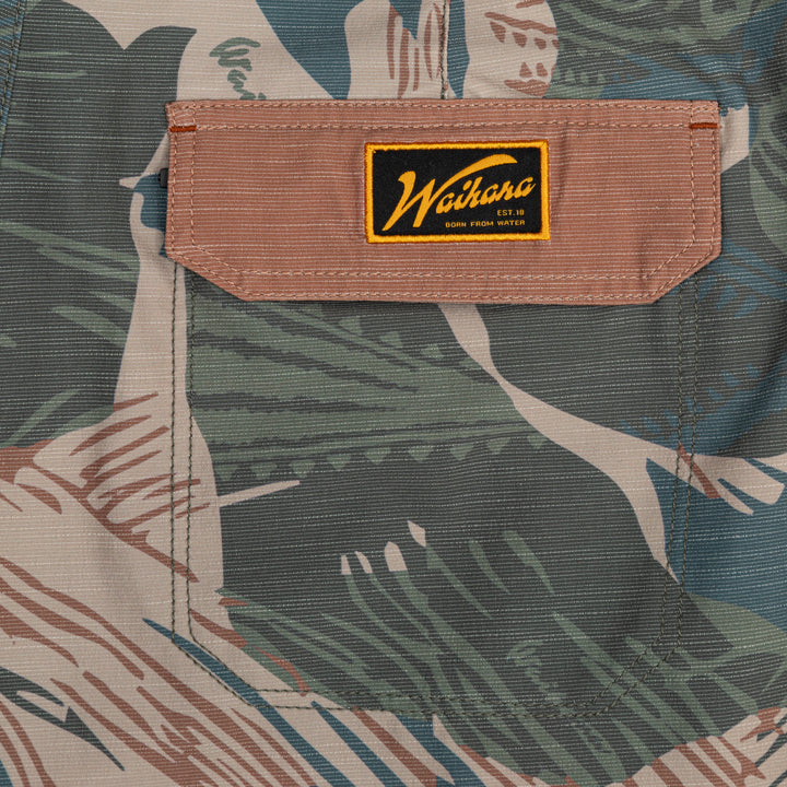 Hawaiian Brushstroke Cruiser Shorts