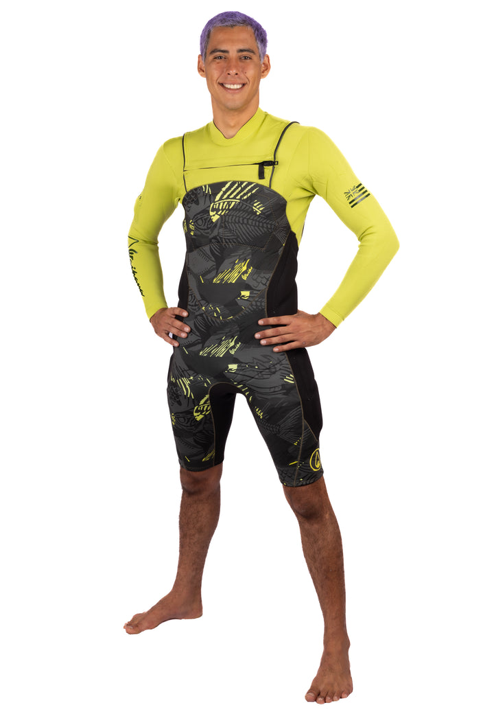 Men's Lime Fishbone Impact Spring Suit
