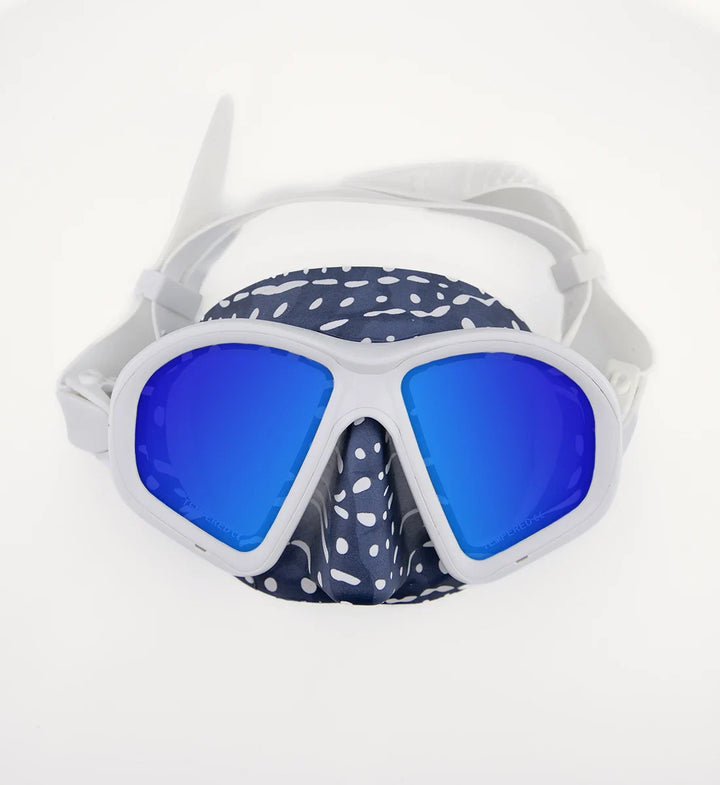 Masque en silicone imprimé à faible volume Requin-baleine